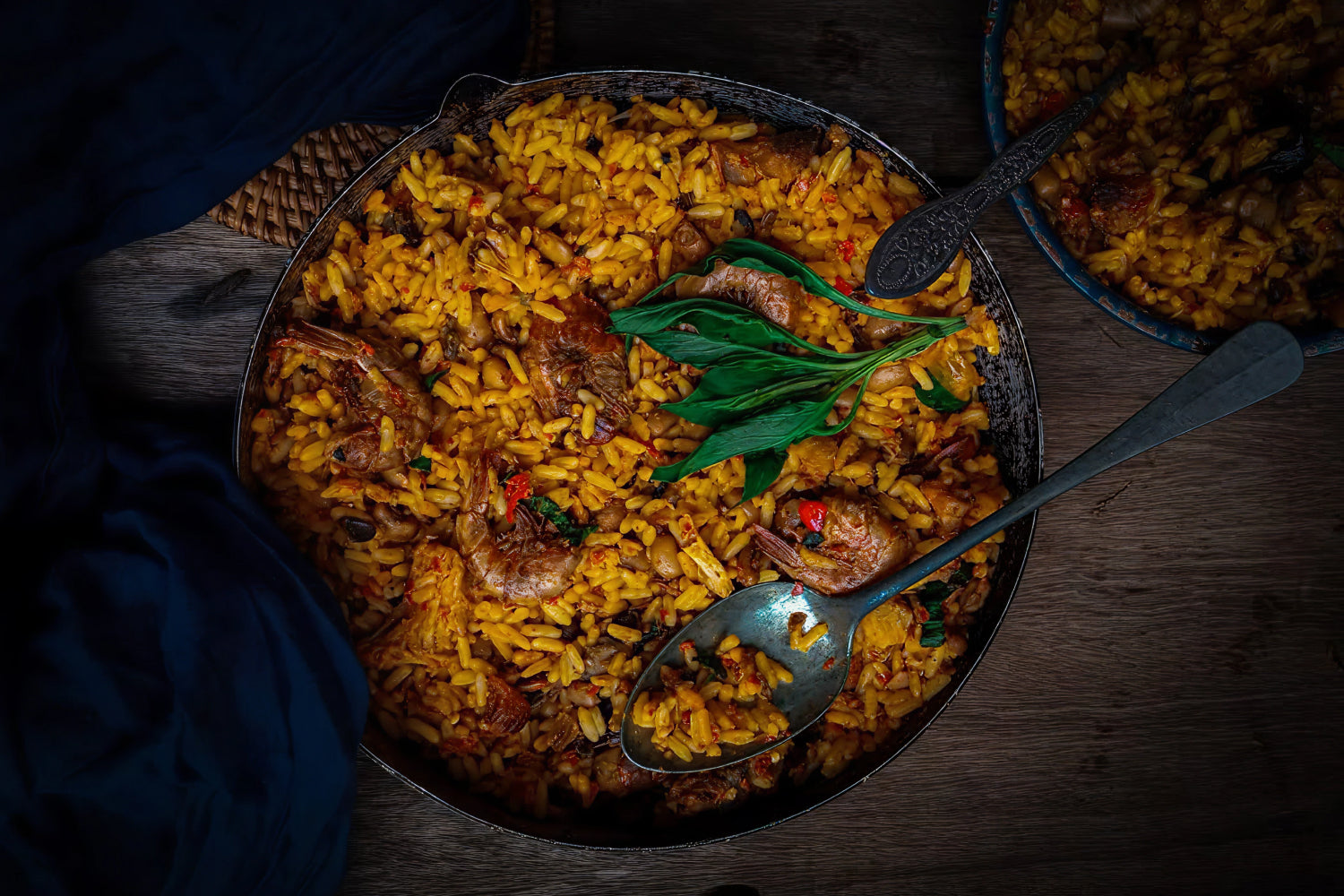 Native (Village-Style) Rice with Peppered Goat Meat