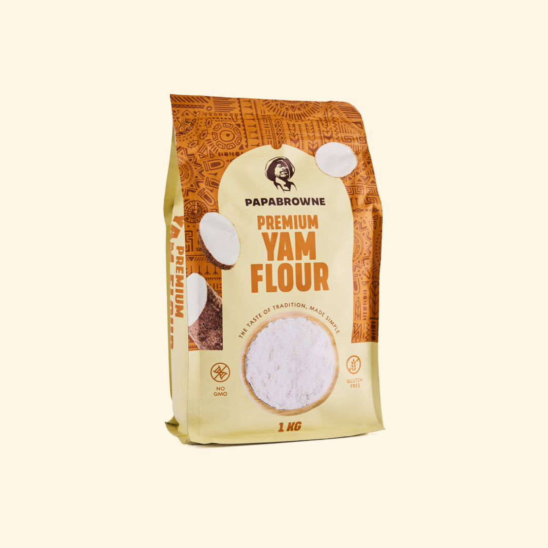 Papabrowne Premium Yam Flour